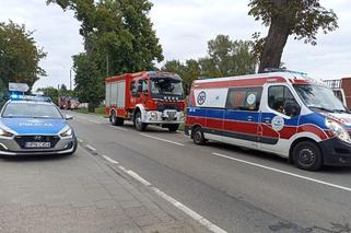 Malbork: Wypadek z udziałem autobusu. 5 pasażerów w szpitalu. Wśród poszkodowanych jest dziecko