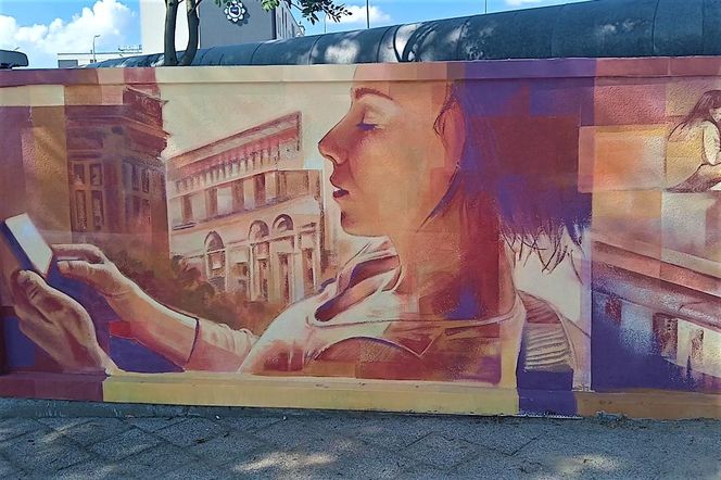Nowy mural na Pogodnie