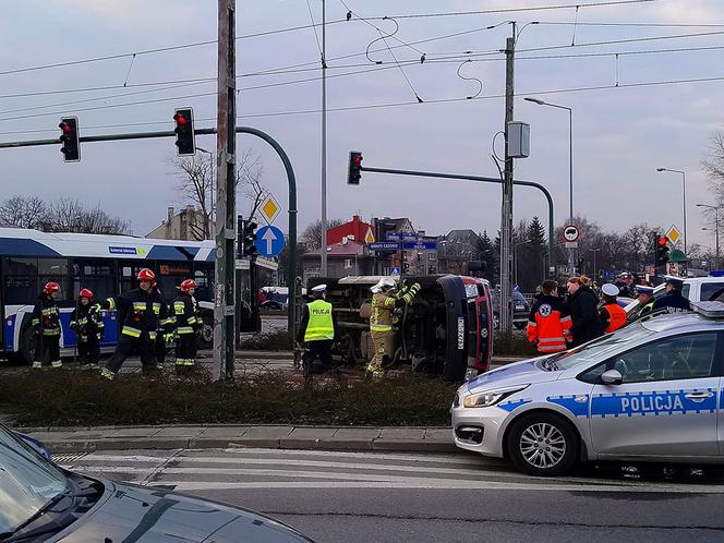 Wypadek na rondzie Grunwaldzkim