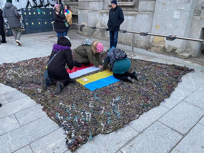 Marsz "Pokój dla Ukrainy" w Łodzi