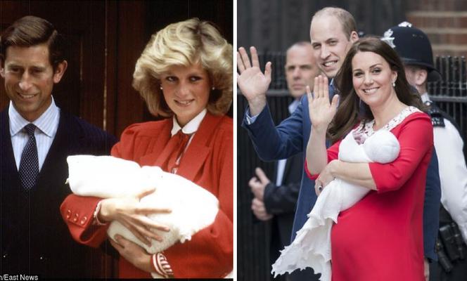 Księżna Kate i księżna Diana