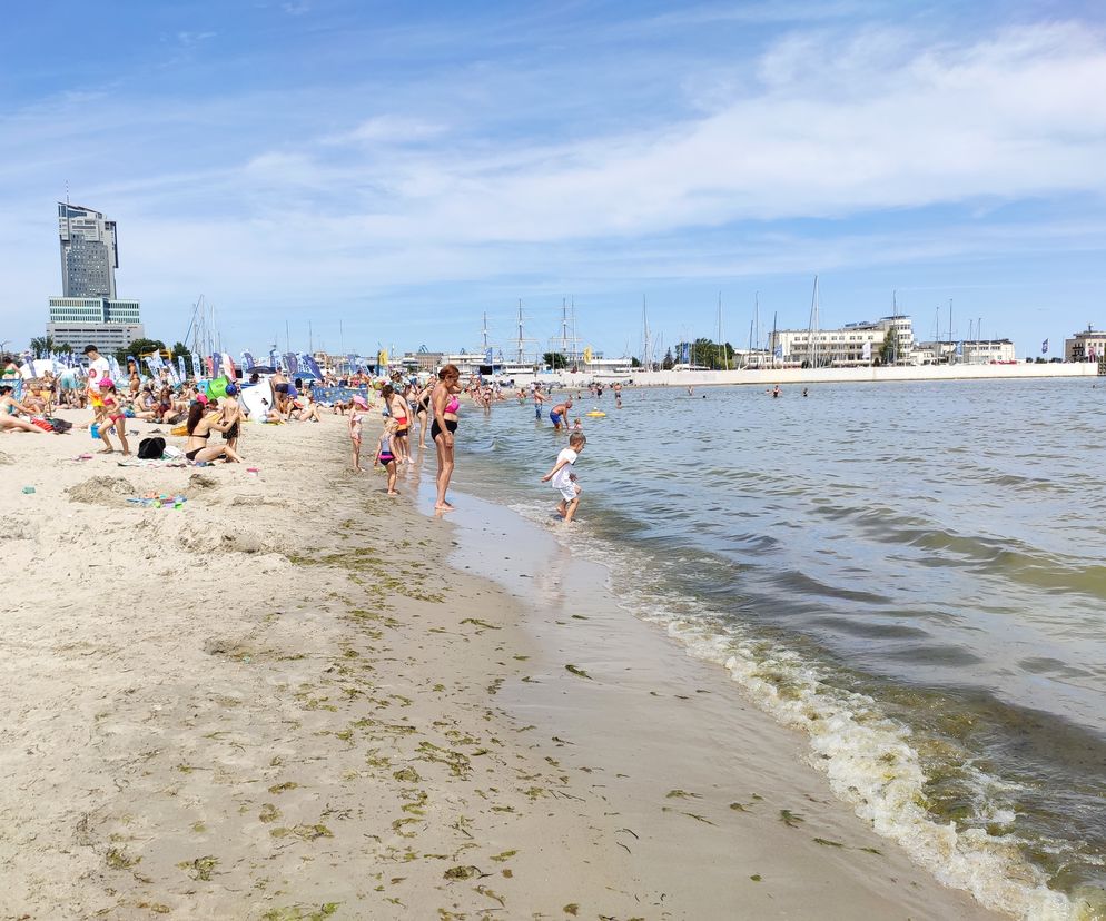 Gdynia, plaża Śródmieście 