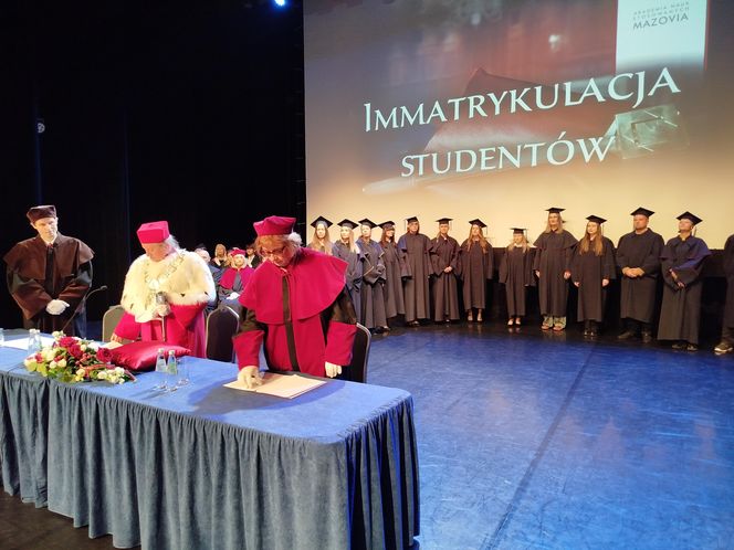 Inauguracja roku akademickiego 2025/2026 w Akademii Nauk Stosowanych Mazovia