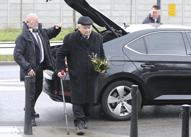 Jarosław Kaczyński w Niedzielę Palmową
