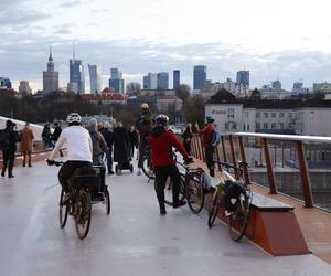 Kładka pieszo-rowerowa w Warszawie