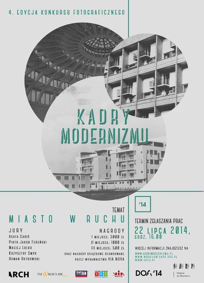 Wrocławski oddział SARP ogłasza konkurs fotograficzny Kadry modernizmu 