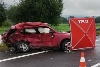 Wypadek na S1 w Żywcu. Zginęła kobieta. Jechała pod prąd