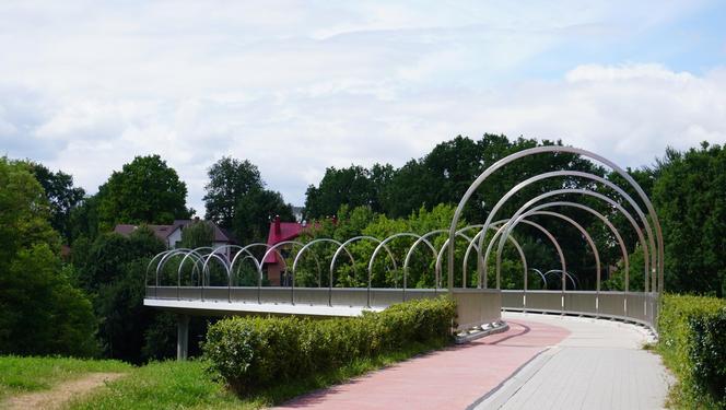 Wakacyjny spacer pod kładką nad wąwozem na Czubach. To jedno z najbardziej zielonych miejsc w Lublinie!