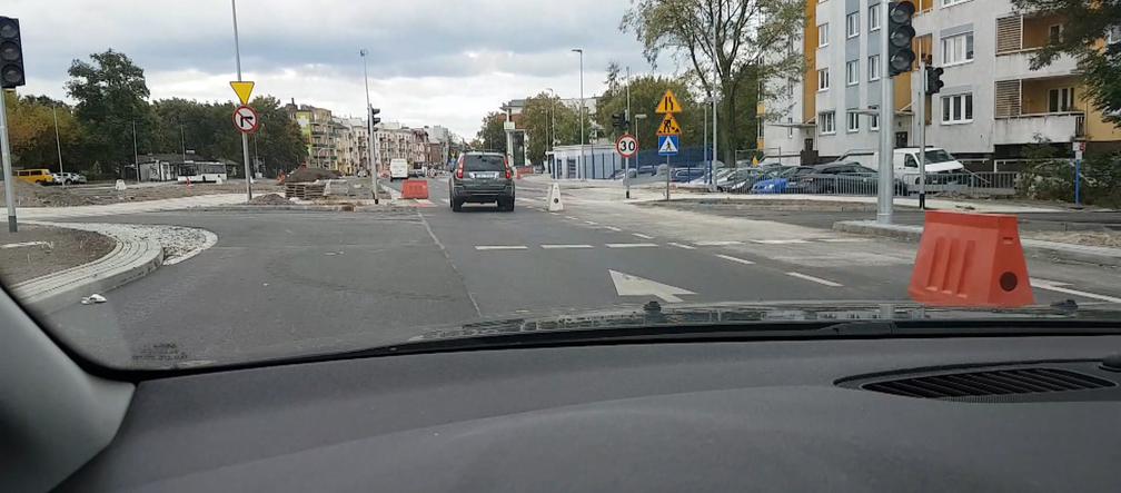 Ruch na Szosie Chełmińskiej wraca do normy!