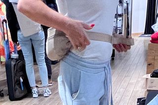 Anna Mucha na zakupach