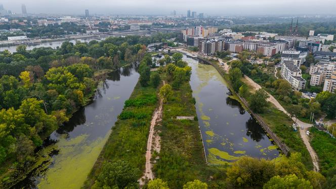 Port Praski - widok z drona, wrzesień 2024