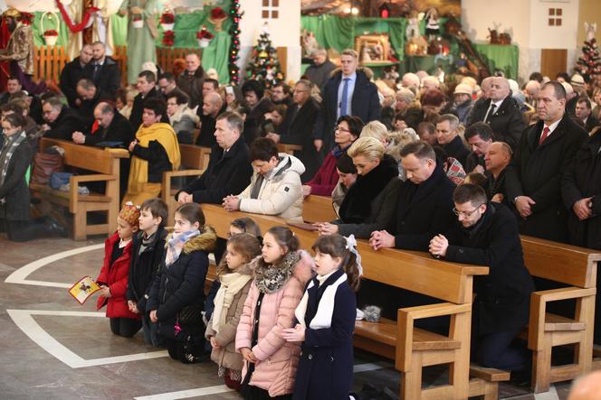 Andrzej Duda. Orszak Trzech Króli w Wadowicach.