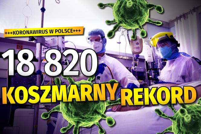 Koronawirus w Polsce: Dziś (28.10) PRZERAŻAJĄCY STAN ZACHOROWAŃ I ZGONÓW! Ile nowych zakażeń w woj. łódzkim? [DANE]