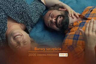 Barwy szczęścia nowy sezon. Aldona (Elżbieta Romanowska), Borys (Jakub Wieczorek)