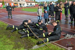Powiatowe Zawody Sportowo-Pożarnicze jednostek OSP z terenu powiatu wejherowskiego. 