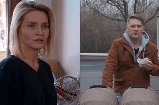 Na sygnale. Beata (Justyna Sieniawska), Artur (Tomasz Piątkowski)