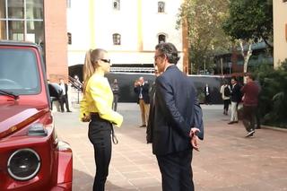 Takimi samochodami Lewandowscy przyjechali na galę Złoty But