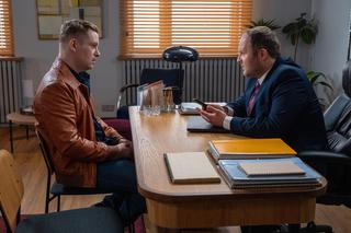 Barwy szczęścia odc. 2990: Klemens (Sebastian Perdek), Hubert (Marek Molak)