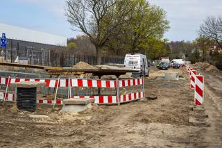 Przebudowa ul. Bożeny - kwiecień 2023