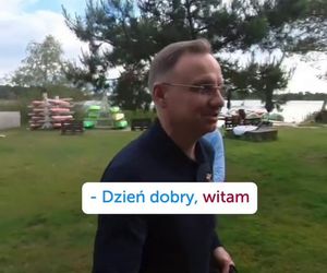 Andrzej Duda został surferem 