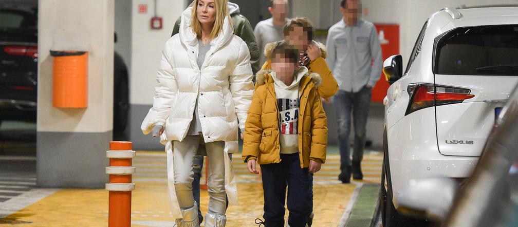 Małgorzata Rozenek-Majdan i Radosław Majdan spędzają ferie w centrum handlowym