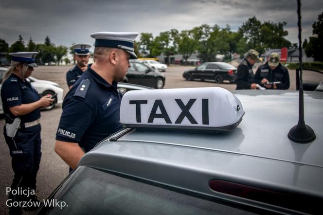 Gorzowska policja skontrolowała kierowców taksówek. Posypały się mandaty!