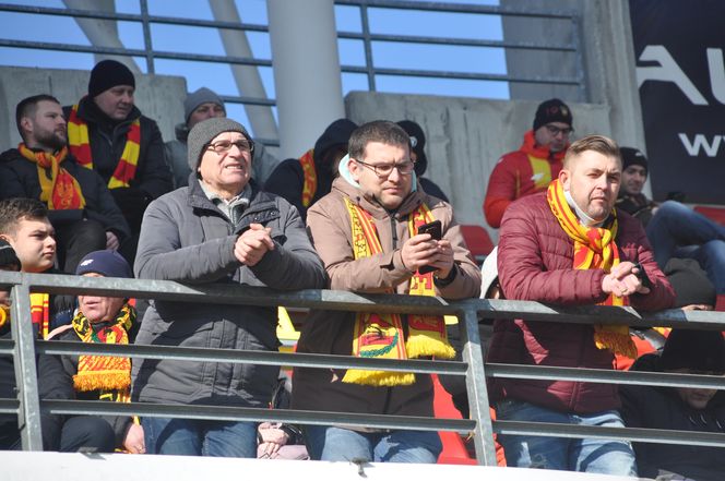 Korona Kielce - Motor Lublin. Kibice na Exbud Arenie