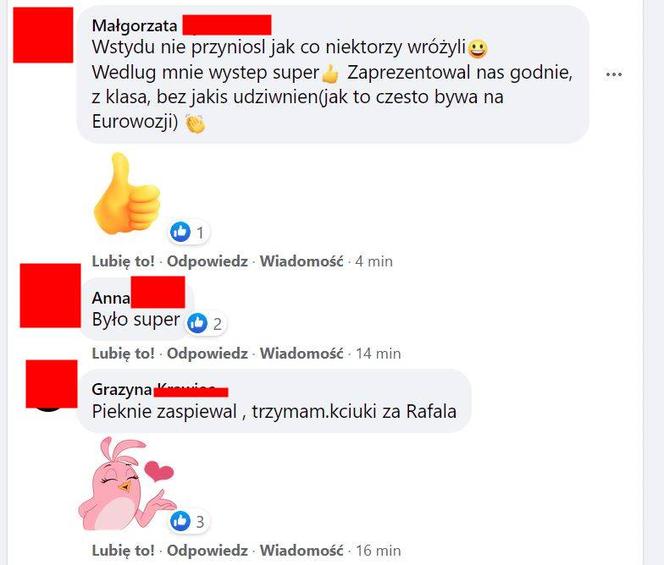 Pierwsze komentarze internautów po występie Rafała Brzozowskiego na Eurowizji 2021