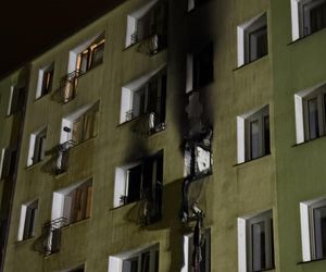 Potężny pożar w Koszalinie