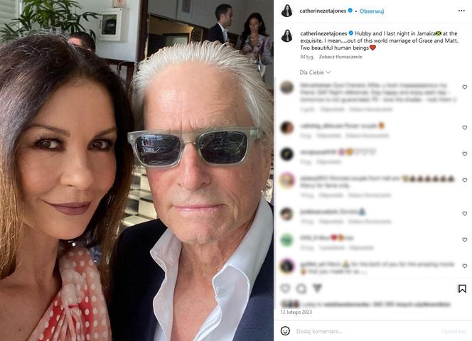 Catherine Zeta-Jones pokazała nagie zdjęcie. Wszystko z okazji urodzin męża!