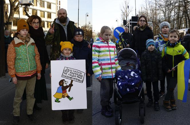 Matki kontra Putin. Kobiety z dziećmi zaprotestowały przeciwko wojnie na Ukrainie