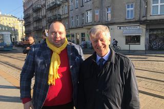 Prof. Jan Miodek zapowiada przystanek we wrocławskim tramwaju [AUDIO]