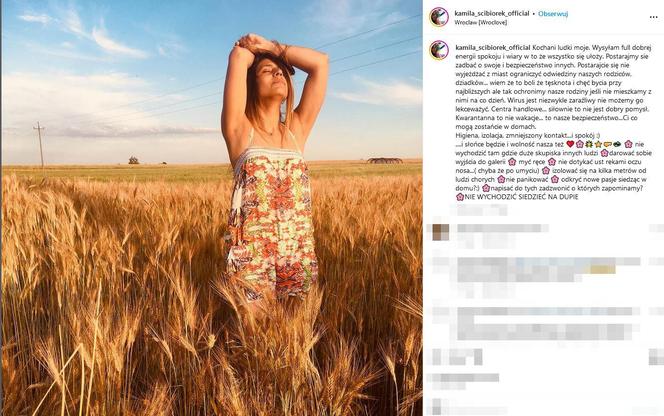 Kamila Ścibiorek współżycie zaczęła na studiach