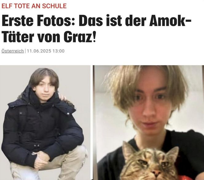 Masakra w szkole w Graz w Austrii