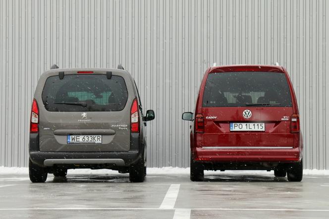 Volkswagen Caddy Trendline 2.0 TDI vs. Peugeot Partner