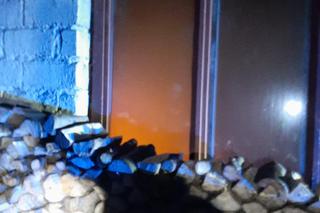 Lubaszowa. Strażacy walczyli z pożarem kotłowni w budynku mieszkalnym