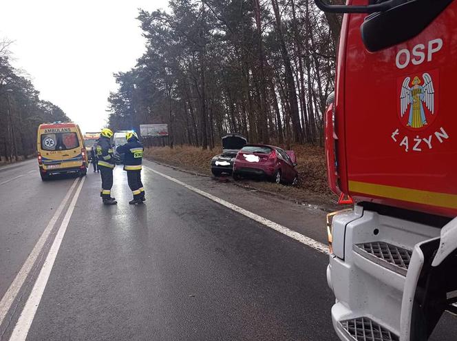 Poważny wypadek na granicy Torunia i gminy Zławieś Wielka. Trzy osoby ranne