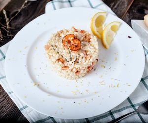 Risotto z owocami morza - zdrowy pomysł na obiad