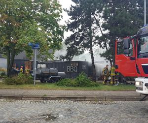 Spaliła się restauracja Pastrami w Lesznie