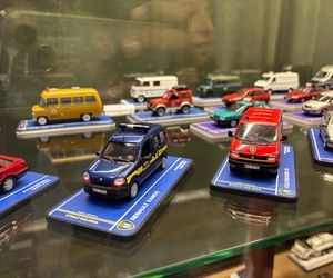 Wystawa miniatur samochodów służb. Zobacz kolekcję Andrzeja Zielińskiego [ZDJĘCIA] 