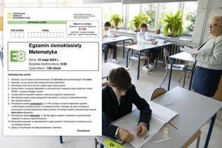 Egzamin ósmoklasisty 2024 z matematyki trwał dłużej ARKUSZE i ROZWIĄZANIA ZADAŃ