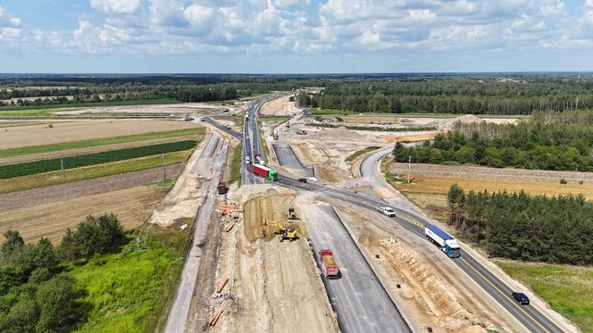 Trwa budowa odcinka S19 Lublin-Lubartów