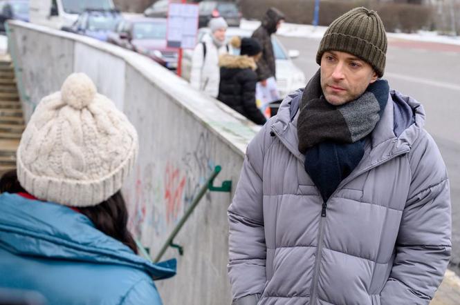 Na dobre i na złe odc. 736. Wera (Magdalena Celmer), Marcin Molenda (Filip Bobek) 