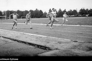 Stadion Olimpijski we Wrocławiu tuż po wojnie. To tutaj rozgrywano mecze piłki nożnej