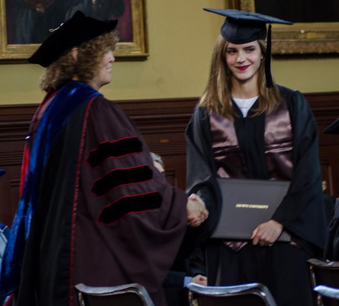 Emma Watson zakończyła edukację na Uniwersytecie Brown