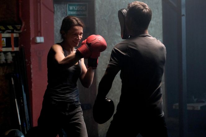 M jak miłość odc. 1856. Jakub Karski (Krzysztof Kwiatkowski), Martyna (Magdalena Turczeniewicz)