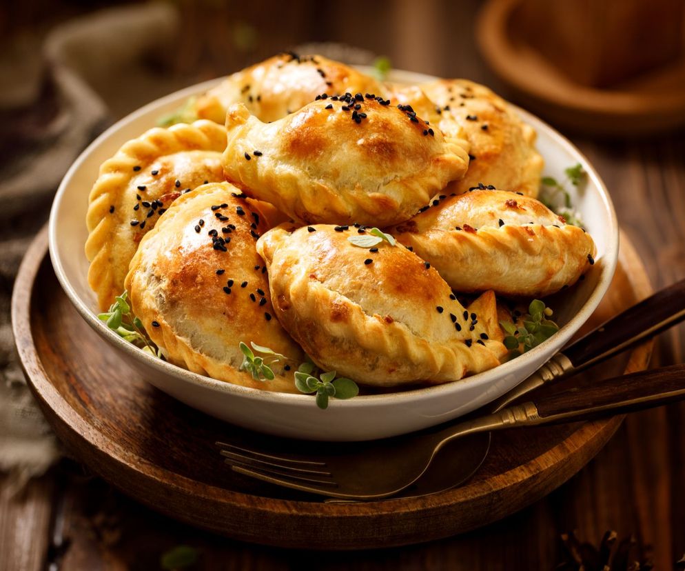 pierożki z pieczarkami i serem