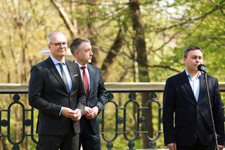 Warszawa. Zabytkowy ogród tarasowy SGGW 