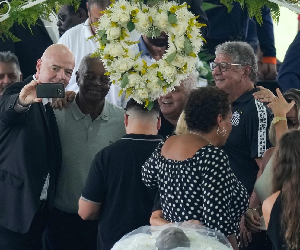 Pogrzeb Pelego: Gianni Infantino