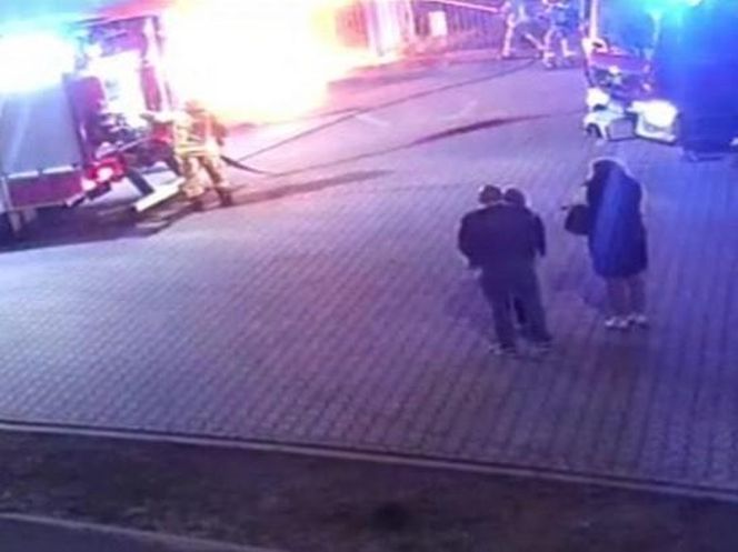 Wiadomo, kto podpalił toaletę przy stadionie
